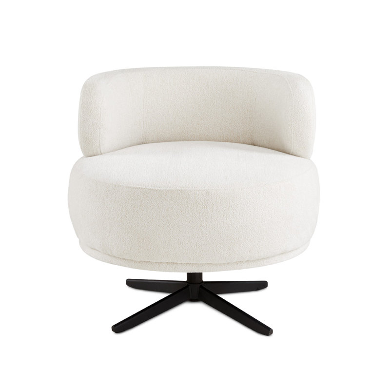 Fauteuil d'appoint pivotant Roma