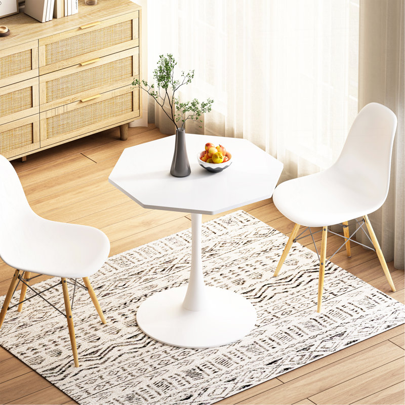 31.50"Modern Octagonal Coffee Table With MDF Table Top