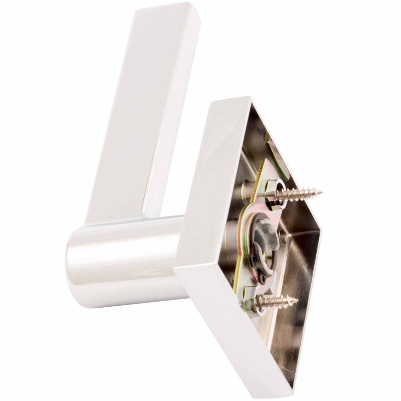 Single Dummy Door Lever, Polished Chrome