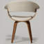 Chaise de salle à manger rembourrée Modern-1183298883