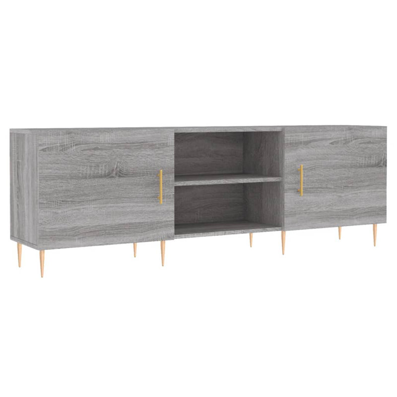 Adamsburg TV Stand for TVs up to 65", Grey Sonoma