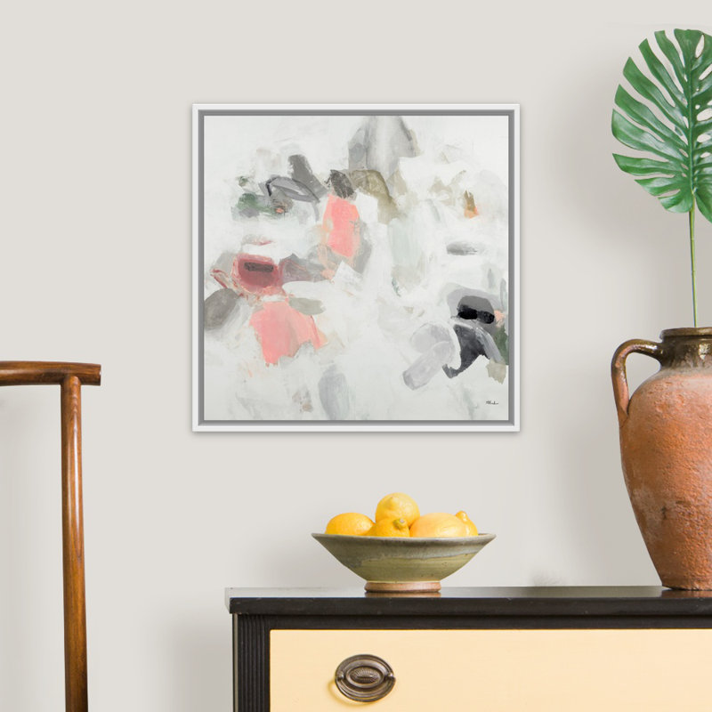 Reproduction d’art sur toile « Conundrums II » par Randy Hibberd, Cadre flottant noir, H 22 po x l 22 po x 1,75 po