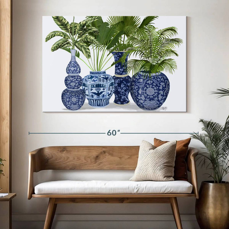 Harnek Chinoiserie Vase Group I, 34" H x 51" W