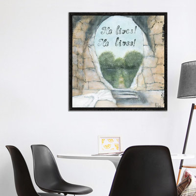 He Lives by Ashley Bradley - Painting on Canvas