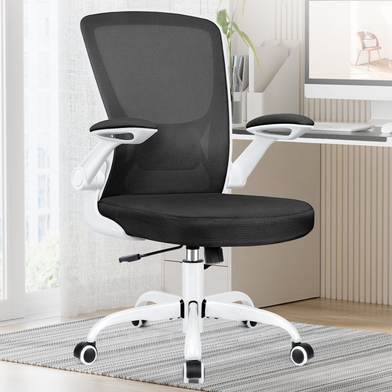 Home Office Ergonomic Mesh Task Chair, White