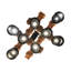 Rustic Lodge 8 - Light LED Chandelier