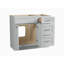 Meuble-lavabo simple 39 po avec tiroir Disar-111530635