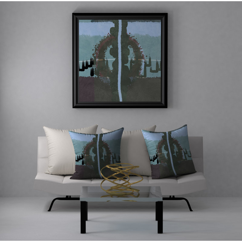 Reversible Throw Pillow, 20" x 20"