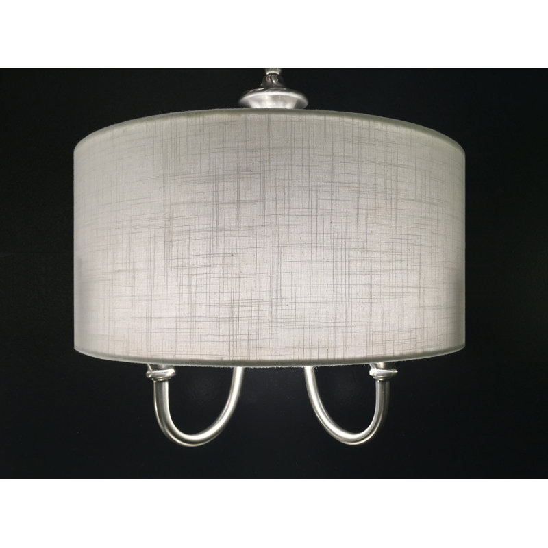Bhushan Armed Sconce, Satin Nickel