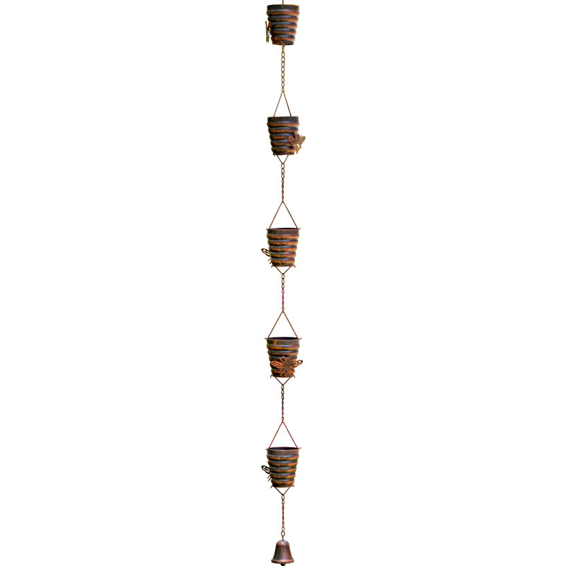 Kaitey Metal Insects Rain Chain
