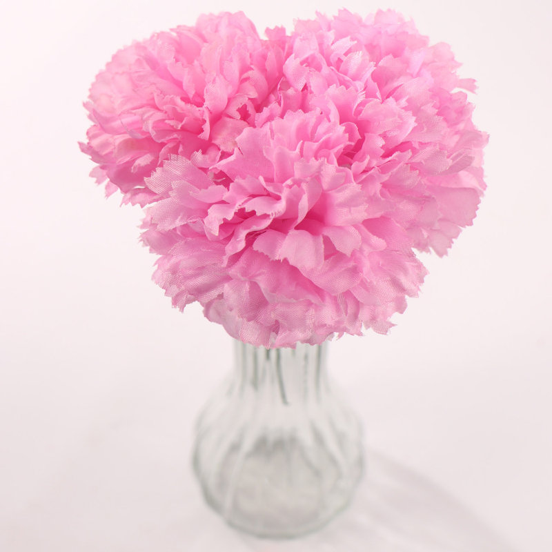 Pot de fleurs en soie, Violet