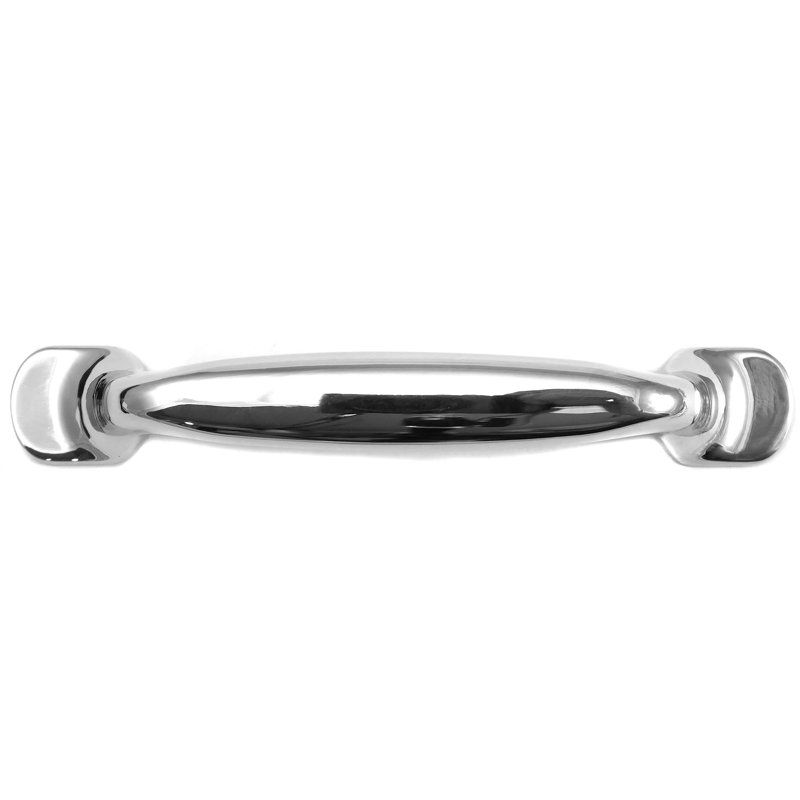 Sutton Place Bar Pull, Polished Chrome, 5 3/100"