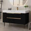 Meuble-lavabo moderne avec lavabo encastré