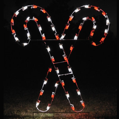 Candy Cane - Red & White (1401-1)