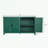 sideboard with 4 doors and metal handles