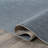 Twyla Classic Solid Low-Pile Machine-Washable Blue Rug-1683059645