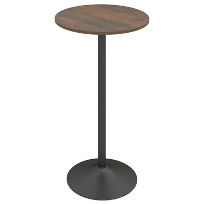 Round Metal Base Dining Table