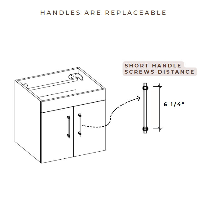 Ensemble de meuble-lavabo double mural 70,5 "Bensley, Chêne champagne