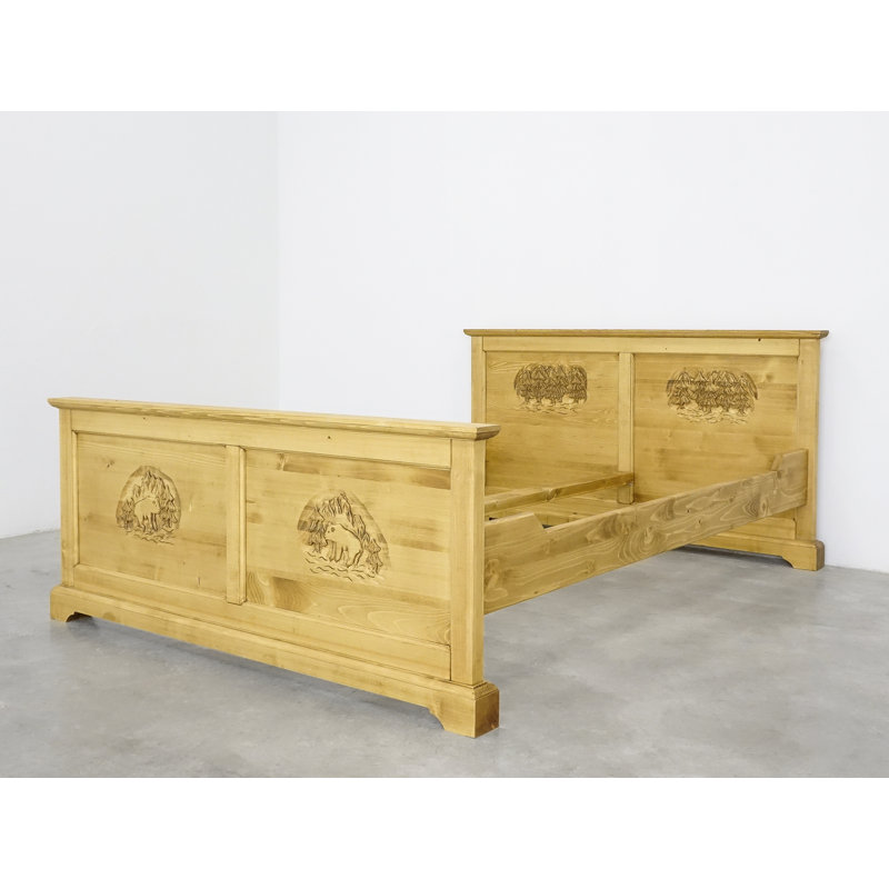 Orth Solid Wood Bed, European Kingsize (160 x 200cm)