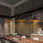 Darionna Industrial Single Matte Black Chandelier Fixture