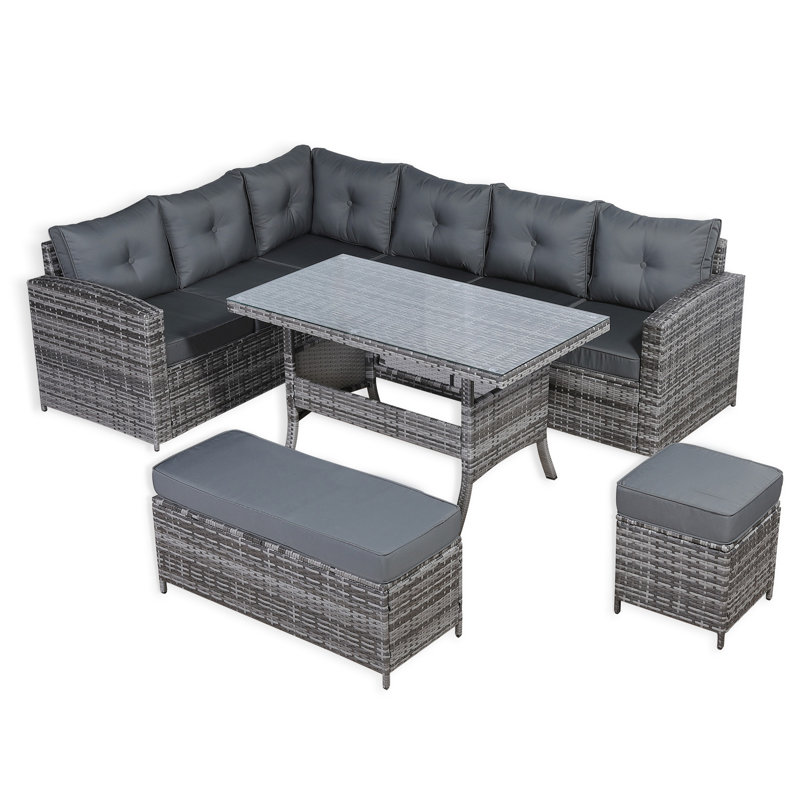 Gagner Garden Lounge Set