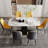 Sindia Rectangular 63'' L x 35.4'' W Restaurant Dining Set-645394717-645394713-619532817