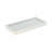 Winston Porter 12X6" Scallop Edge Marble Candle Tray, White
