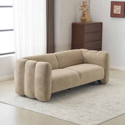 Keanu Boucle Upholstered 3-Seater Sofa