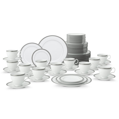 Service de table Noritake Charlotta, 60 pièces, service pour 12