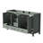 60" Double Sink Bathroom Vanity Base Only, Sink and Faucet Not Included-113369925-113369927