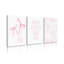 3 Piece Wrapped Canvas Wall Art