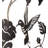 Metal Arched Hummingbird Garden Arbor