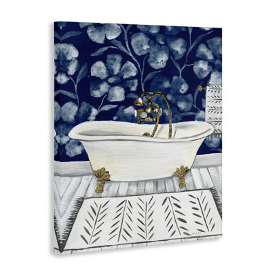 "Bold Blue Bathaign", art mural par Yvette St. Amant