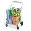 Chariot utilitaire robuste avec porte frontale
