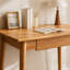 Bureau 100% bois massif bois naturel Bureau d'ordinateur Bureau d'étude Chêne bois naturel PC Bureau Bureau coiffeuse Slim bois massif avec tiroir Simple Work