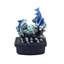 Fontaine de table 11 "Blue Polyresin Dolphins