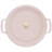 Staub Cast Iron Round Cocotte, Dutch Oven,  Serves 5-6, Made In France, Peony Pink-110994097