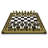 Helcee 2 Player Metal Chess Set