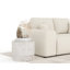 Two-seater square arms loveseat sofa-648486574