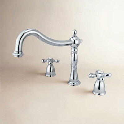 Heritage Deck-Mounted Roman Tub Faucet