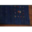 Tapis bleu Gabbeh 8 x 10
