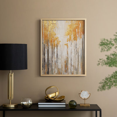 ABSTRACT Series CMXLII, reproduction encadrée - bois massif