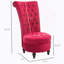 Fauteuil d'appoint à haut dossier HOMcom