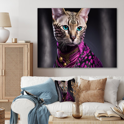 Altha " Stylish Cat In Fancy Fashion Design I "