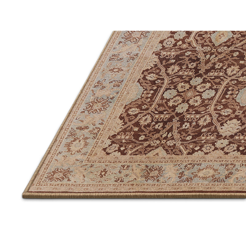 Tapis oriental brun Sofren, Rectangle 3 pi x 5 pi