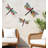 15 Inch Cirque Dragonfly Metal Indoor Outdoor Wall Decor MED-128842460-128842459