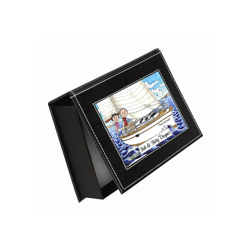 Boîte de mémoire à couple personnalisé à l’équipe de navigation friendly, Oui
