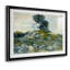 Roches avec chêne - Vincent van Gogh - reproduction encadrée avec passe-partout et verre - 1888-18267957-18267955-18267953