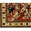 Chelaberd Wool Southwestern Area Rug in Beige/Red