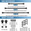 Tringle à rideaux double Cottman Drapery-587647170-587647181